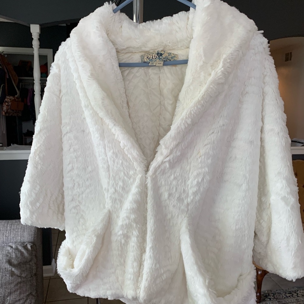 Jolt soft faux fur coat